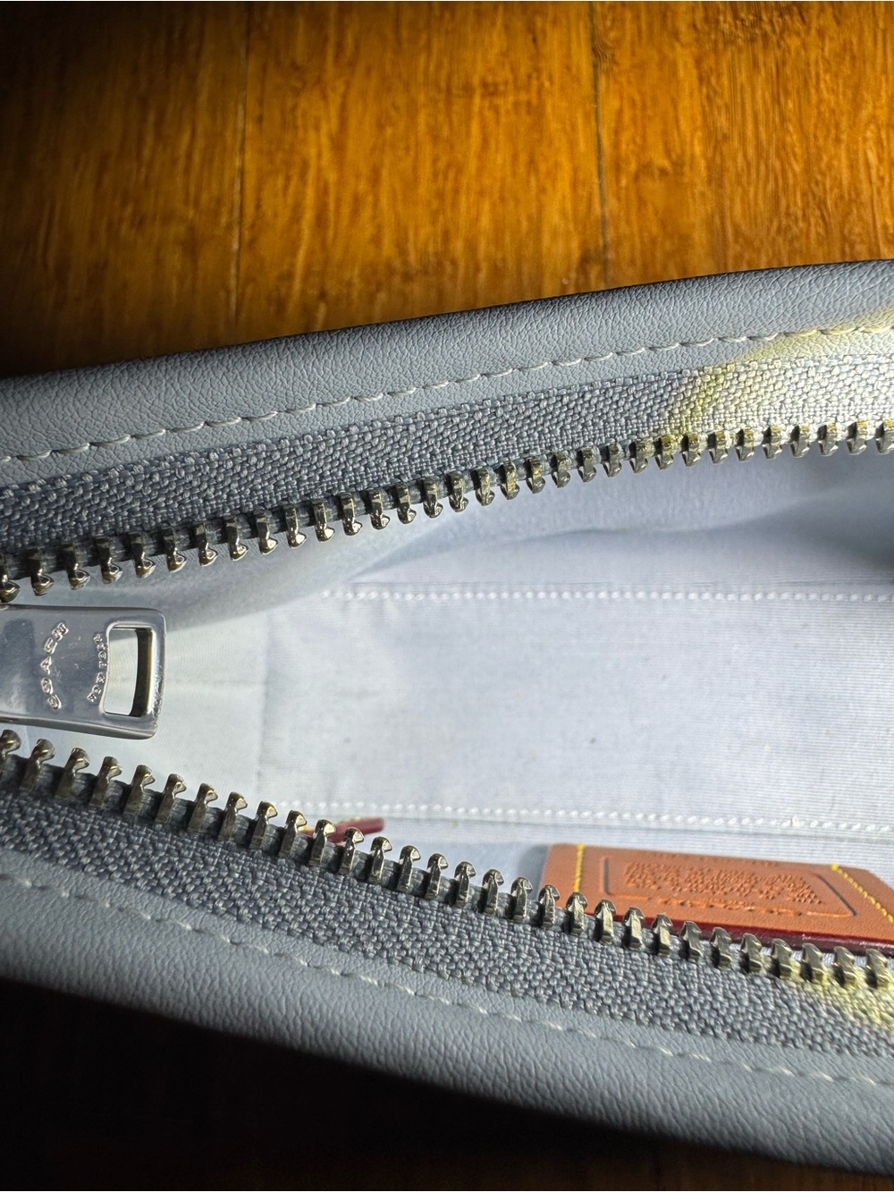Coach Ice Blue Small Laurel Bag - Picture 6 of 6